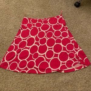 Hot pink cotton skirt! So cute!